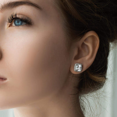 Silver Timeless Earrings - Sterling Silver Earrings For Women - Silver Stud Earrings Earrings Brother & Sisters